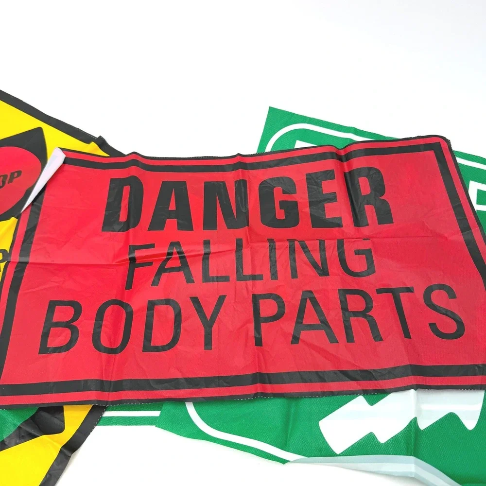 Over‎ the Hill Birthday Party Decorations Funny Road Signs Gag Gift Decor Set